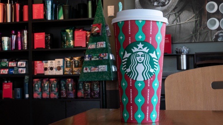 Starbucks holiday coffee drink