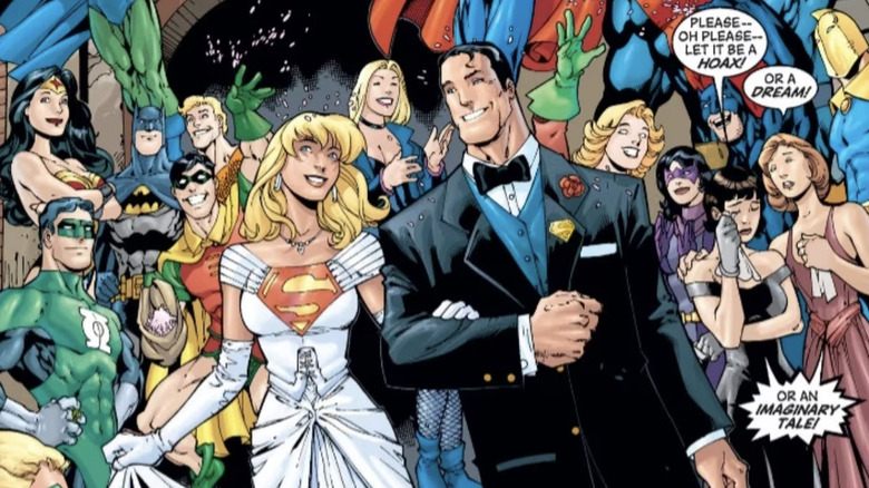 Superman and Supergirl get married